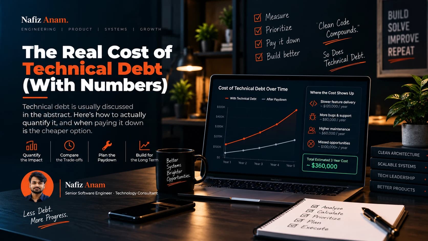 The Real Cost of Technical Debt (With Numbers)