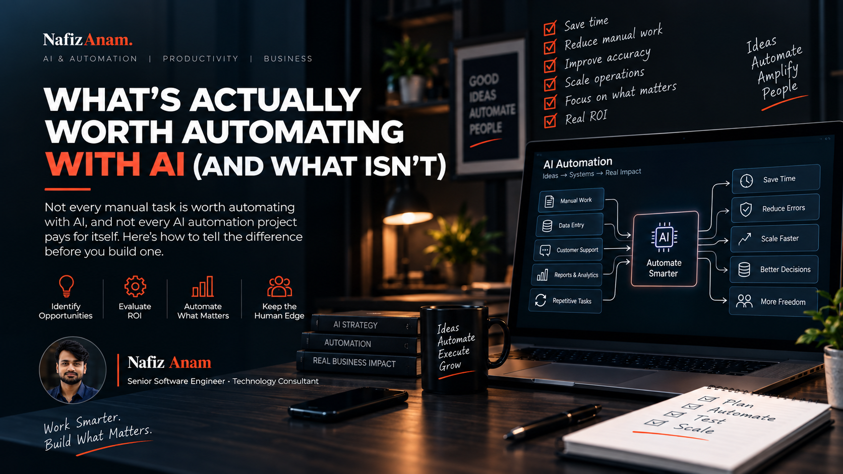 What's Actually Worth Automating With AI (And What Isn't)
