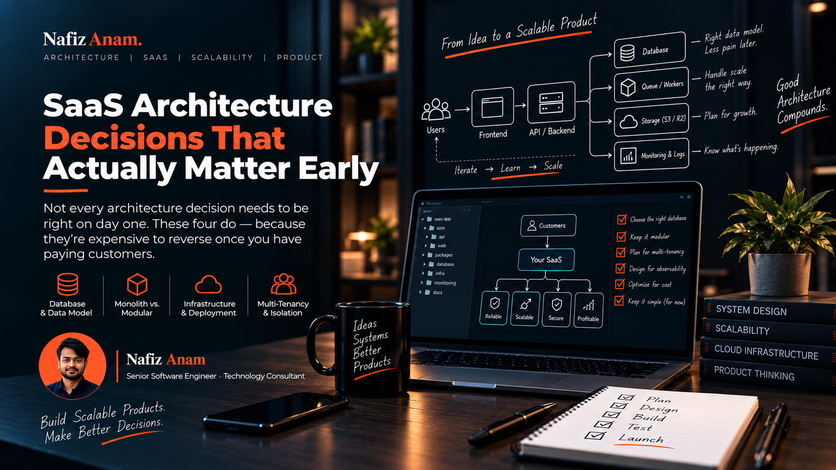 SaaS Architecture Decisions That Actually Matter Early